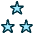 Rating Star Three Icon from Ultimate Duotone Set