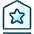 Award Badge Star Icon from Ultimate Duotone Set