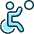 Paralympics Ball Icon from Ultimate Duotone Set