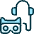 Vr Controller Headphones icon - Free transparent PNG, SVG. No sign up needed.