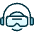 Vr User Headphones icon - Free transparent PNG, SVG. No sign up needed.