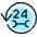 Car Repair 24h Service Icon from Ultimate Duotone Set