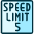 Road Sign Speed Limit 5 icon - Free transparent PNG, SVG. No sign up needed.