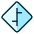 Road Sign Staggered Crossroad Icon from Ultimate Duotone Set