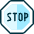 Road Sign Stop Icon from Ultimate Duotone Set