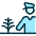 Security Officer Plant Icon from Ultimate Duotone Set