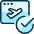 Plane Boarding Pass Check Icon from Ultimate Duotone Set