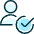 Single Neutral Actions Check 2_1 Icon from Ultimate Duotone Set | Free Download as SVG Vector and Transparent PNG | Streamline icons