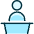 Single Neutral Podium Icon from Ultimate Duotone Set