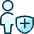 Single Neutral Actions Shield Icon from Ultimate Duotone Set