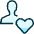 Single Neutral Actions Heart_2 Icon from Ultimate Duotone Set | Free Download as SVG Vector and Transparent PNG | Streamline icons