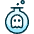 Video Game Bowl Ghost Icon from Ultimate Duotone Set