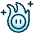 Video Game Mario Flame Icon from Ultimate Duotone Set