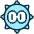 Video Game Mario Flower Icon from Ultimate Duotone Set