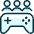 Video Game Controller Team icon - Free transparent PNG, SVG. No sign up needed.