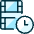 Video Edit Clock Icon from Ultimate Duotone Set