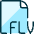 Video File Flv 1 Icon from Ultimate Duotone Set