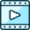 Video Player Movie 2 Icon from Ultimate Duotone Set