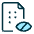 Disability Blind Read Paper Icon from Ultimate Duotone Set
