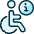 Disability Information Icon from Ultimate Duotone Set