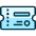 Ticket icon - Free transparent PNG, SVG. No sign up needed.