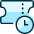 Ticket Clock icon - Free transparent PNG, SVG. No sign up needed.