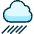 Weather Cloud Heavy Rain icon - Free transparent PNG, SVG. No sign up needed.