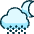 Weather Night Snow icon - Free transparent PNG, SVG. No sign up needed.