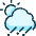Weather Rain icon - Free transparent PNG, SVG. No sign up needed.