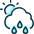 Weather Rain Drops Icon from Ultimate Duotone Set