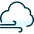 Wind Cloud Icon from Ultimate Duotone Set