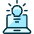 Laptop Idea icon - Free transparent PNG, SVG. No sign up needed.