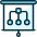 Presentation Projector Screen Hierarchy icon - Free transparent PNG, SVG. No sign up needed.