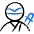 Geometric Crime Man Ninja icon - Free transparent PNG, SVG. No sign up needed.
