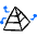 Analytics Graph Pyramid icon - Free transparent PNG, SVG. No sign up needed.