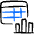 Business Workflow Data Table Graph 2 Icon from Freehand Duotone Set