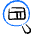 Business Workflow Data Table Search 1 Icon from Freehand Duotone Set