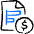 Data File Bars Cash Icon from Freehand Duotone Set