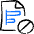 Data File Bars Disable Icon from Freehand Duotone Set