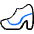 Footwear Heels Ankle Icon from Freehand Duotone Set | Free Download as SVG Vector and Transparent PNG | Streamline icons