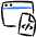 App Window Code Icon from Freehand Duotone Set