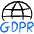 Security Gdpr Global icon - Free transparent PNG, SVG. No sign up needed.