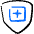 Security Shield Add Icon from Freehand Duotone Set