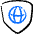 Security Shield Network Icon from Freehand Duotone Set | Free Download as SVG Vector and Transparent PNG | Streamline icons