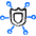 Security Shield Network_1 Icon from Freehand Duotone Set