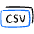 Coding File Csv Tag Icon from Freehand Duotone Set