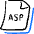 File Code Asp Icon from Freehand Duotone Set