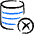 Database Remove Icon from Freehand Duotone Set