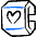 Smart Watch Square Heart Alternate Icon from Freehand Duotone Set