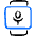 Smart Watch Square Microphone icon - Free transparent PNG, SVG. No sign up needed.